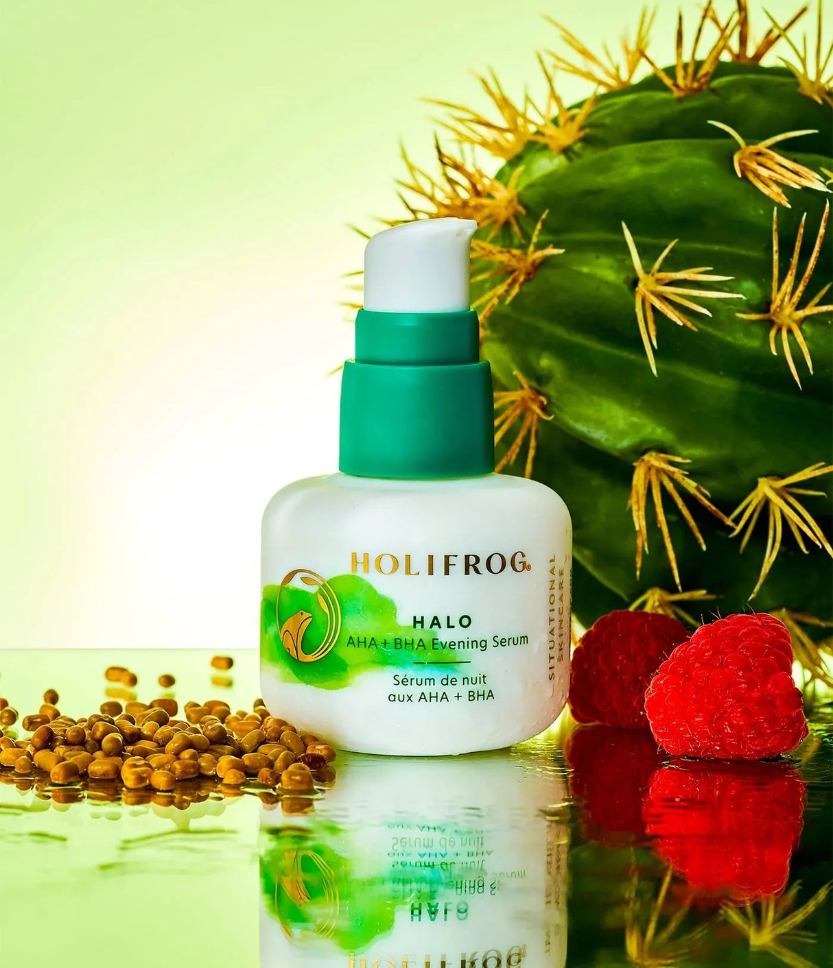 HOLIFROG | Halo AHA+BHA Evening Serum - 30ml - InternationalCosmetic