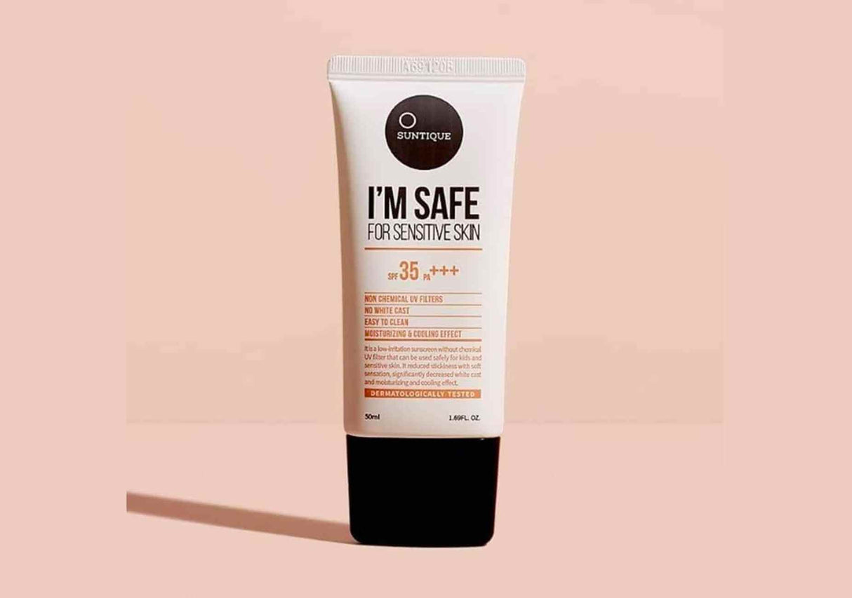 SUNTIQUE | I'M Safe For Sensitive Skin SPF35 - 50ml - InternationalCosmetic
