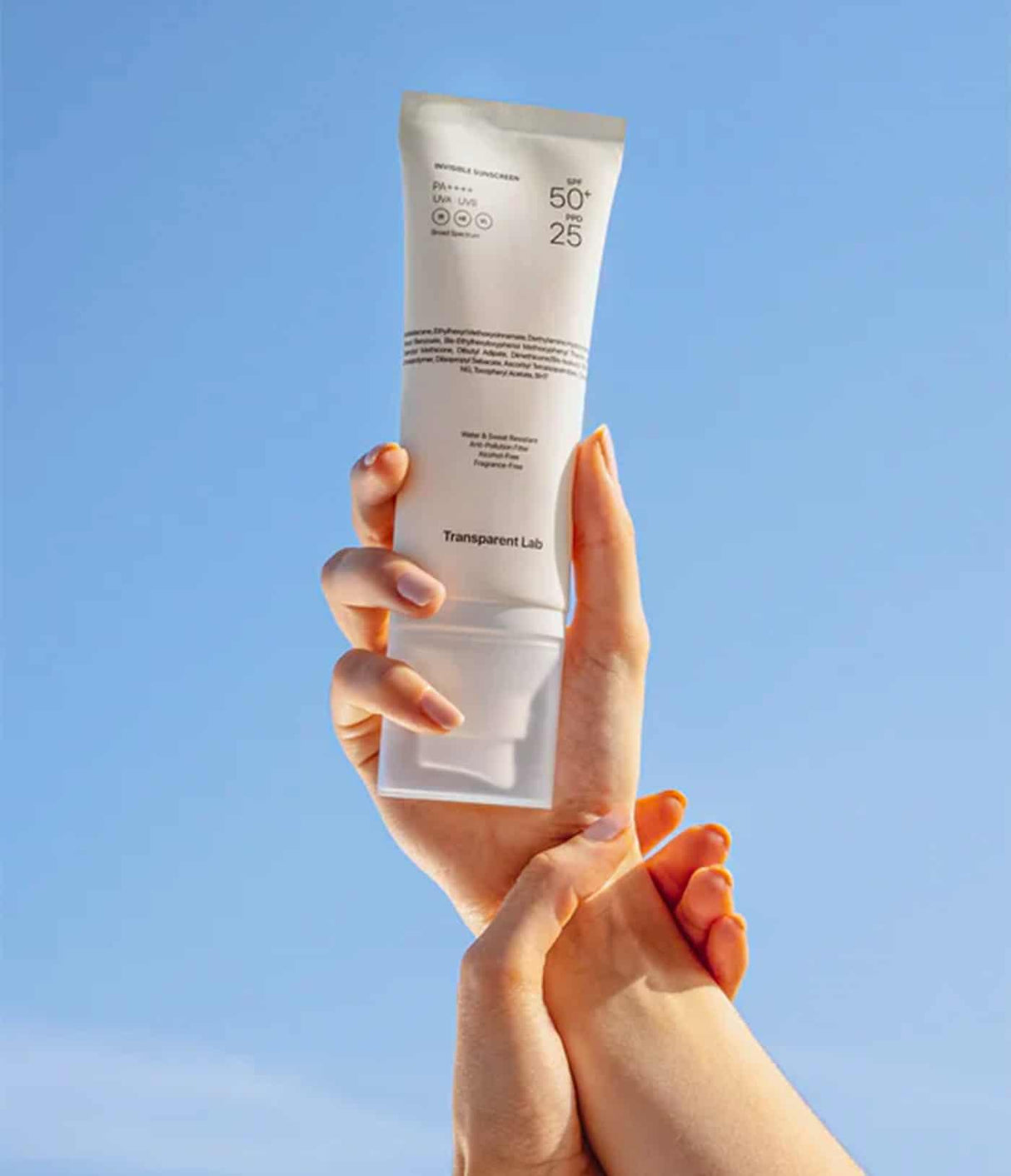 TRANSPARENT LAB | Invisible Sunscreen SPF50+ - 100ml - InternationalCosmetic