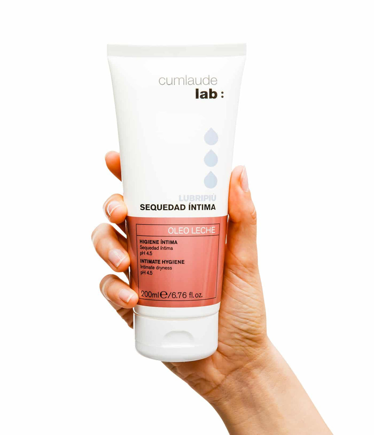 CUMLAUDE LAB | Lubripiù Sequedad Íntima - Óleo Leche - 200ml - InternationalCosmetic