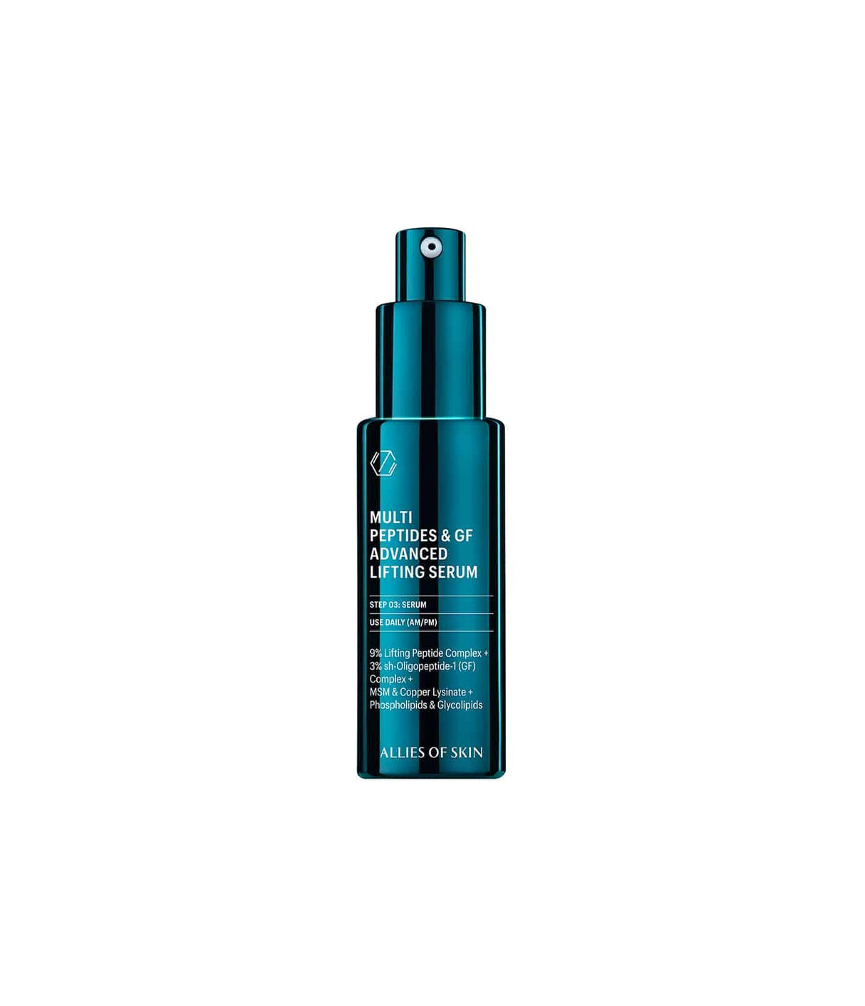 ALLIES OF SKIN | Multi Peptides & GF Advanced Lifting Serum - InternationalCosmetic