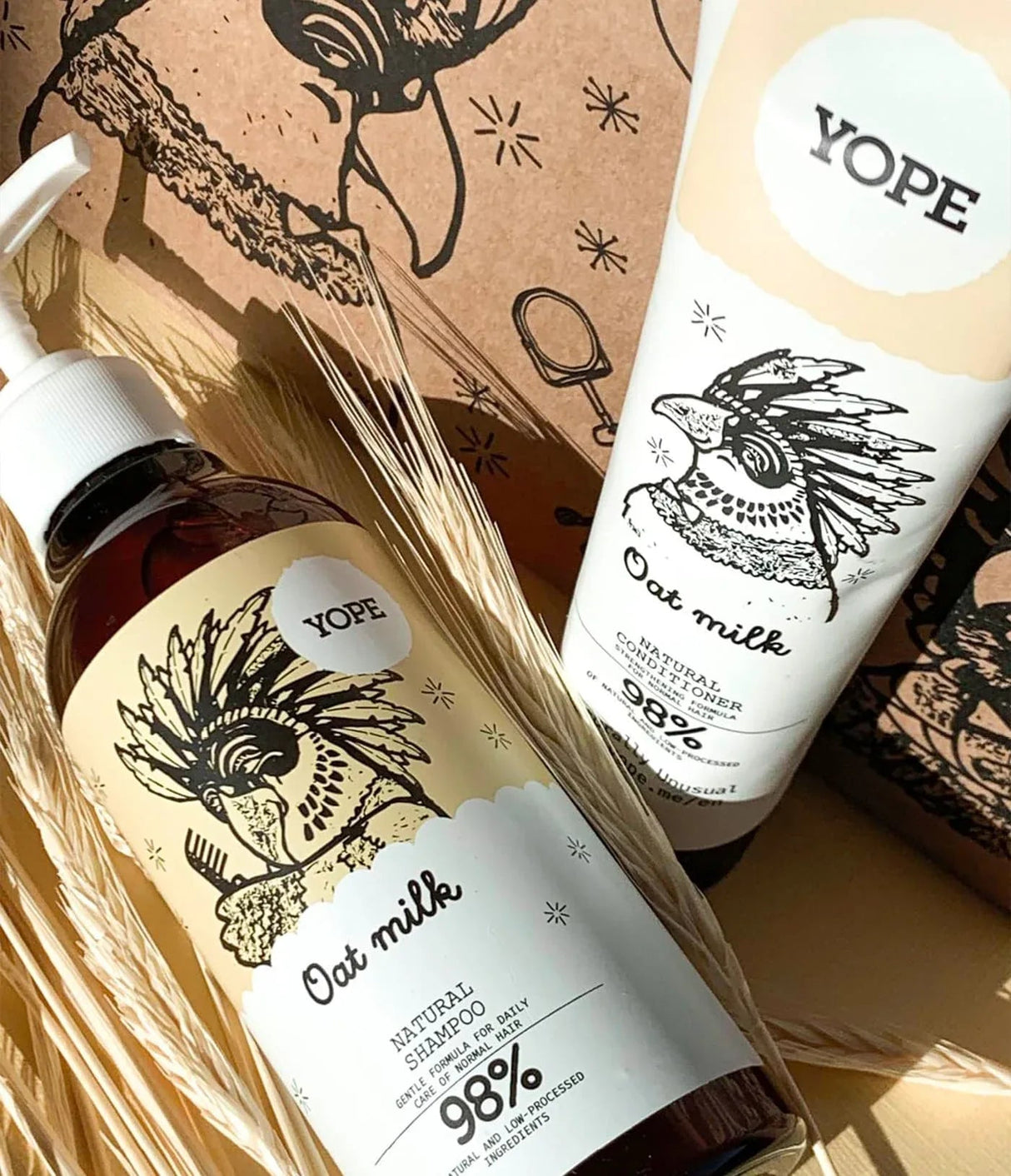YOPE | Oat Milk Natural Shampoo - InternationalCosmetic