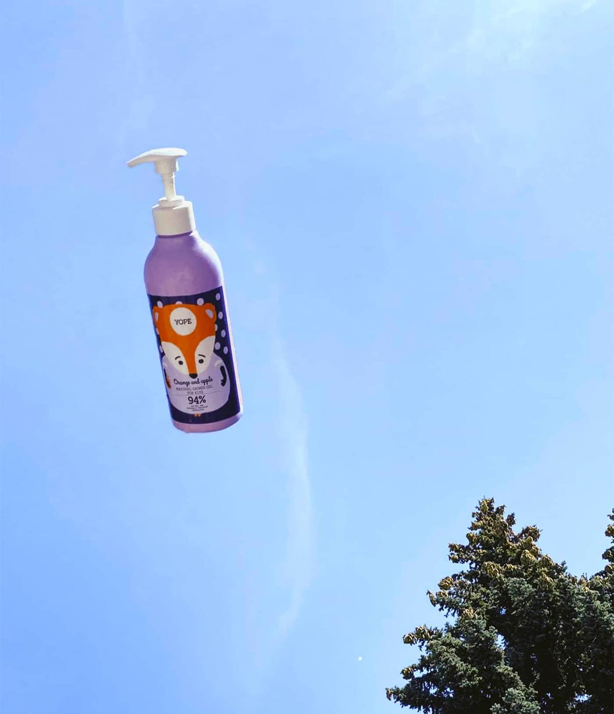 YOPE | Orange and Apple Natural Shower Gel for Kids - 400ml - InternationalCosmetic