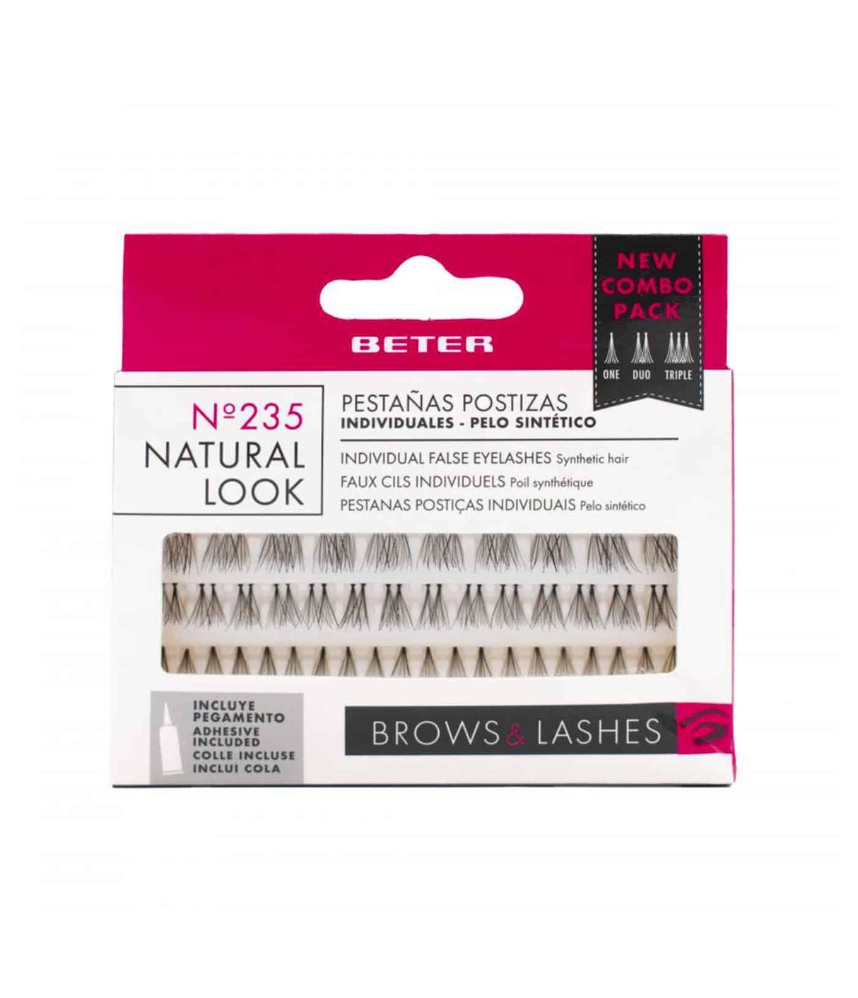 BETER | Pestañas Postizas Nº 235 Individuales - InternationalCosmetic