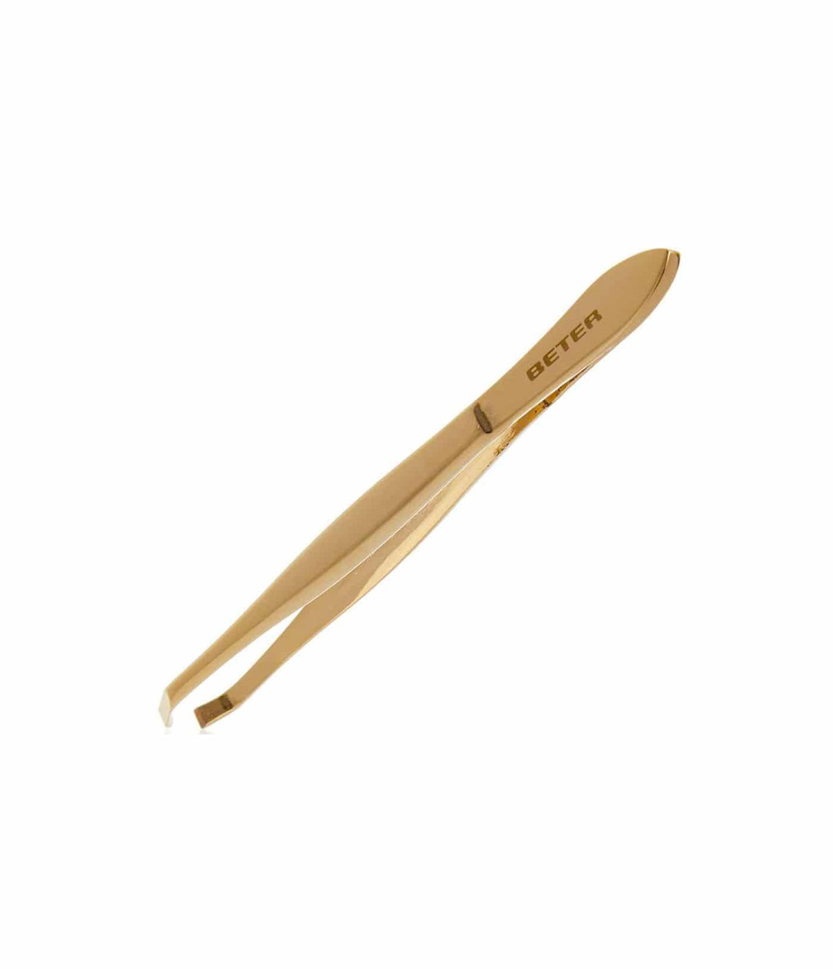 BETER | Pinza de Depilar Punta Cangrejo Dorada - InternationalCosmetic
