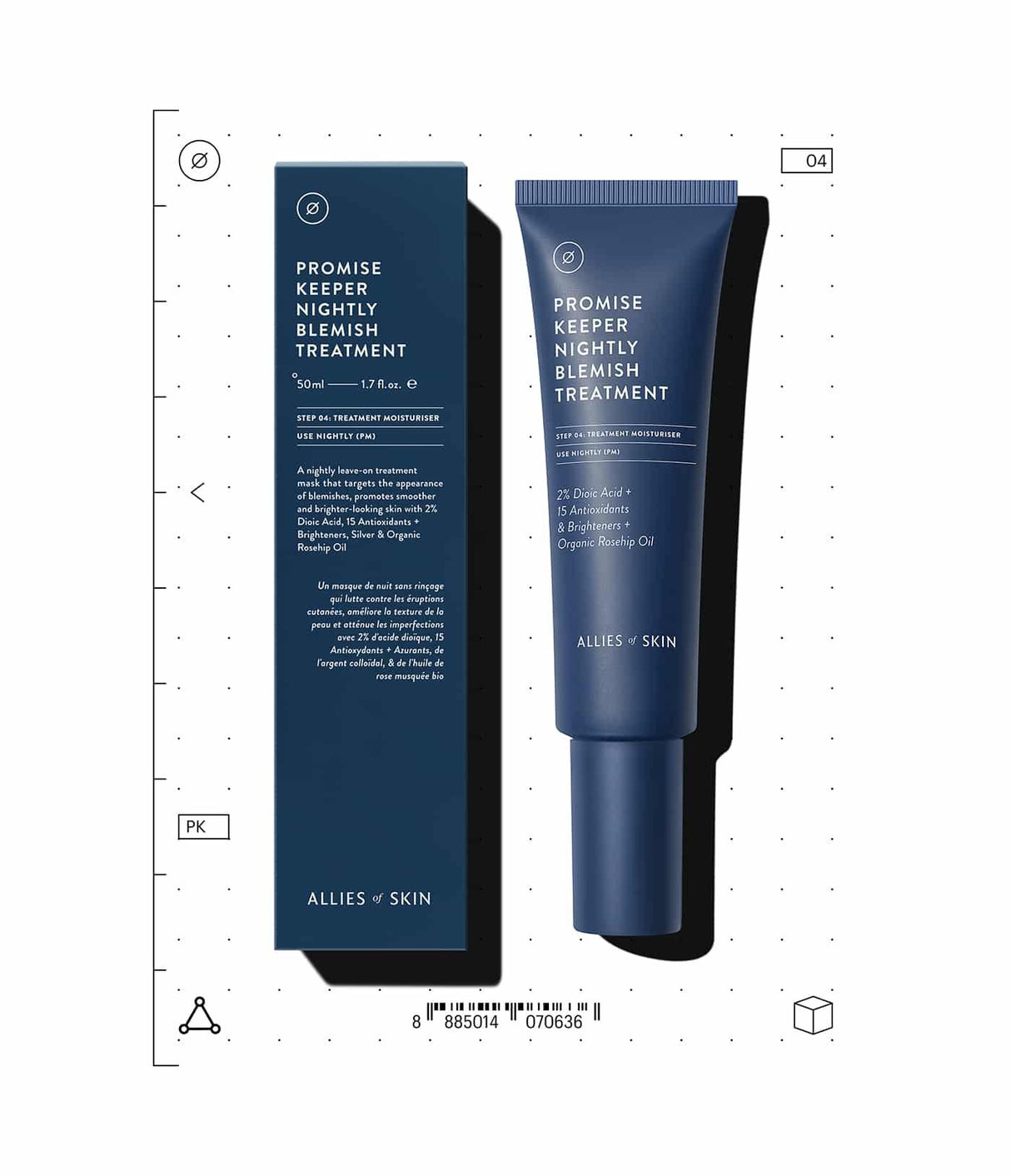 ALLIES OF SKIN | Promise Keeper Nightly Blemish Treatment - 50ml - InternationalCosmetic