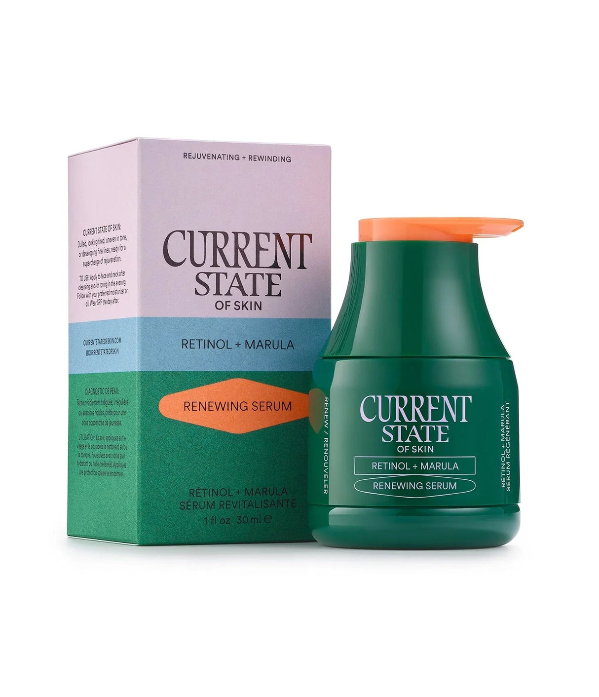 CURRENT STATE | Retinol + Marula Renewing Serum - 30ml - InternationalCosmetic