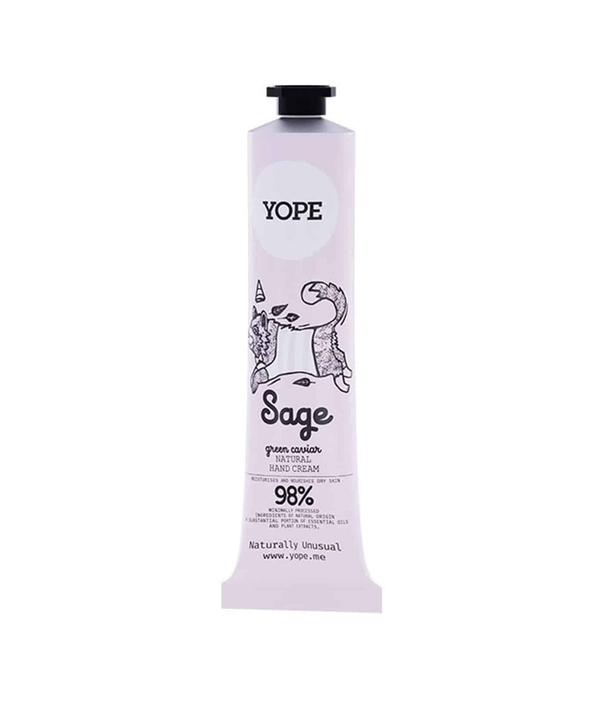 YOPE | Sage and Green Caviar Natural Hand Cream - InternationalCosmetic