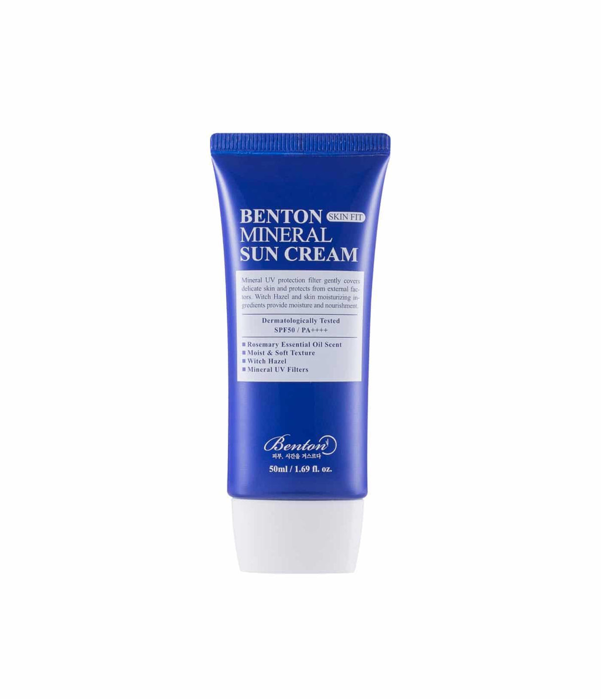 BENTON | Skin Fit Mineral Sun Cream SPF50+ - 50ml - InternationalCosmetic