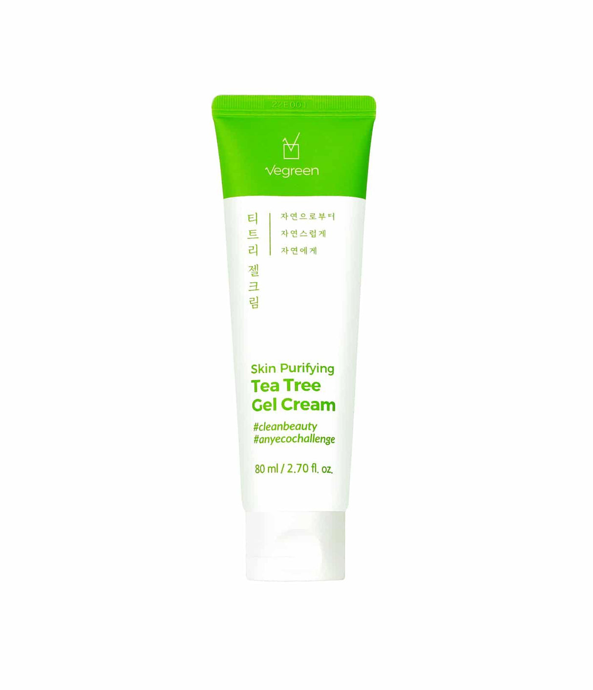 VEGREEN | ISkin Purifying Tea Tree Gel Cream - InternationalCosmetic