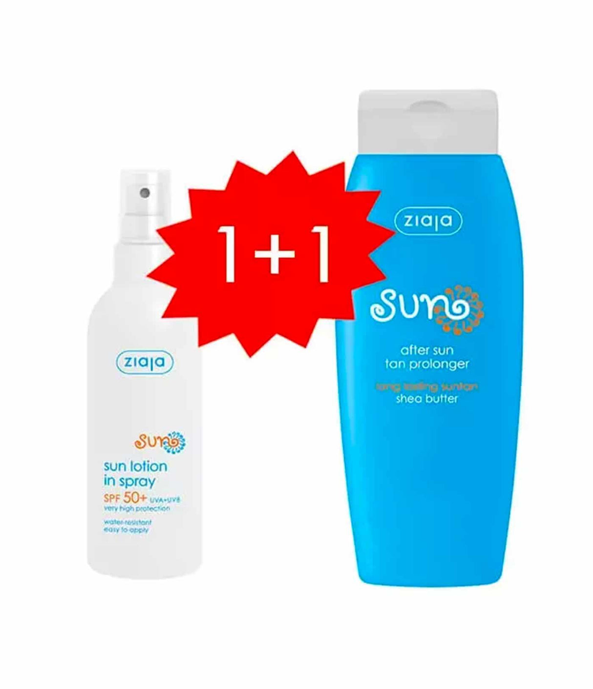 ZIAJA | Sun Lotion Spray SPF50 + Prolongador Bronceado After Sun Gratis - 370ml - InternationalCosmetic