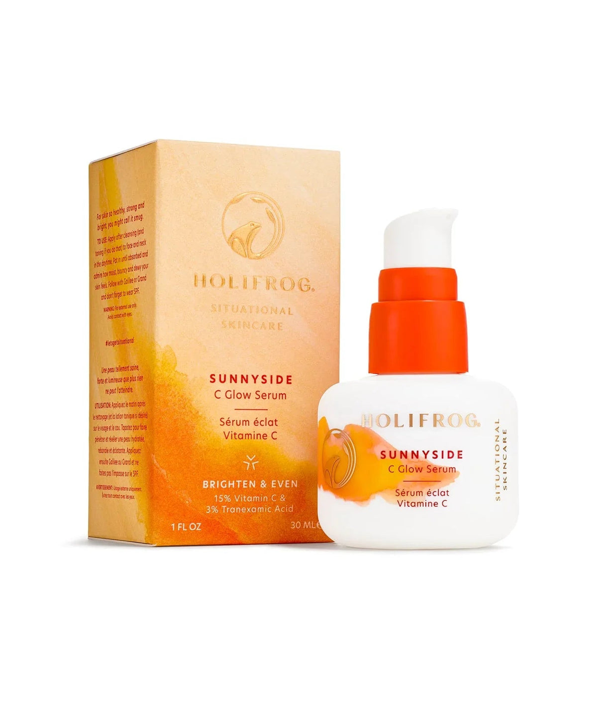 HOLIFROG | Sunnyside C Glow Serum - 30ml - InternationalCosmetic