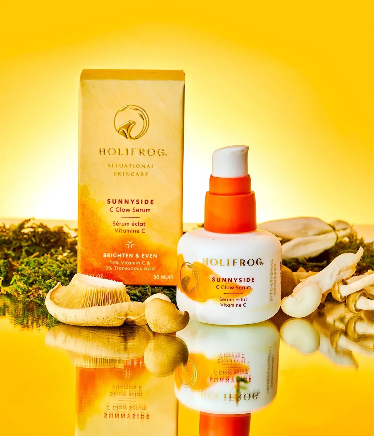 HOLIFROG | Sunnyside C Glow Serum - 30ml - InternationalCosmetic
