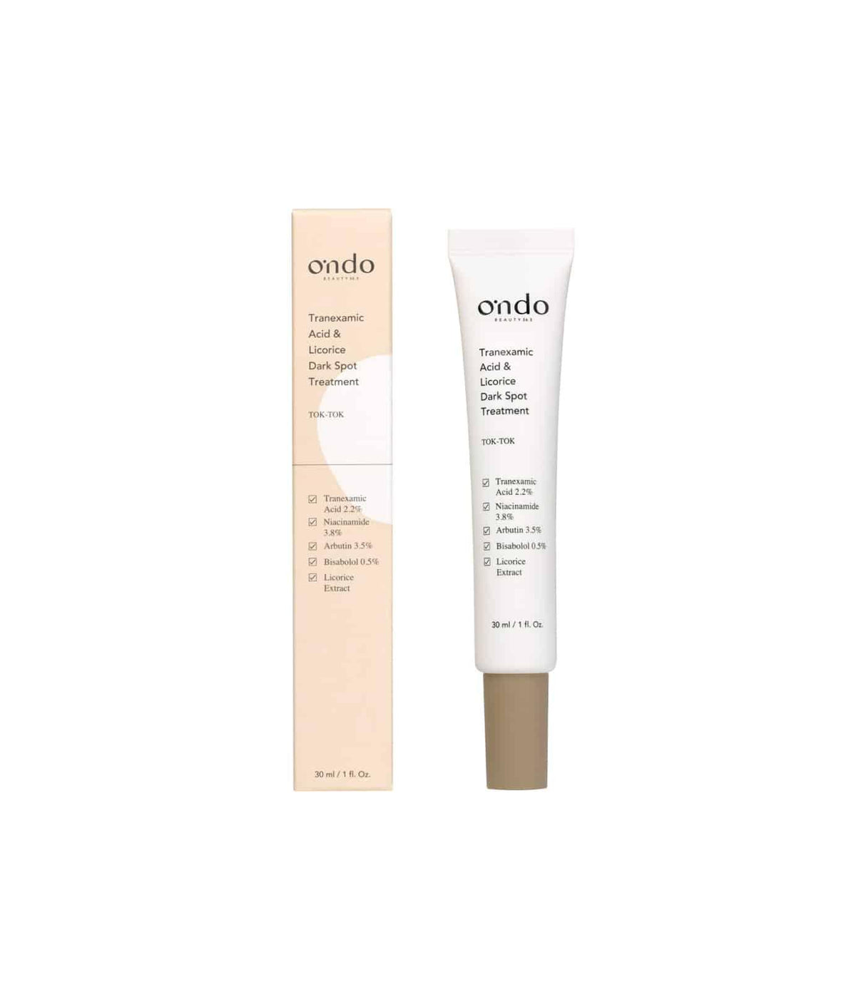 ONDO BEAUTY | Tranexamic Acid & Licorice Dark Spot Treatment - 30 ml - InternationalCosmetic