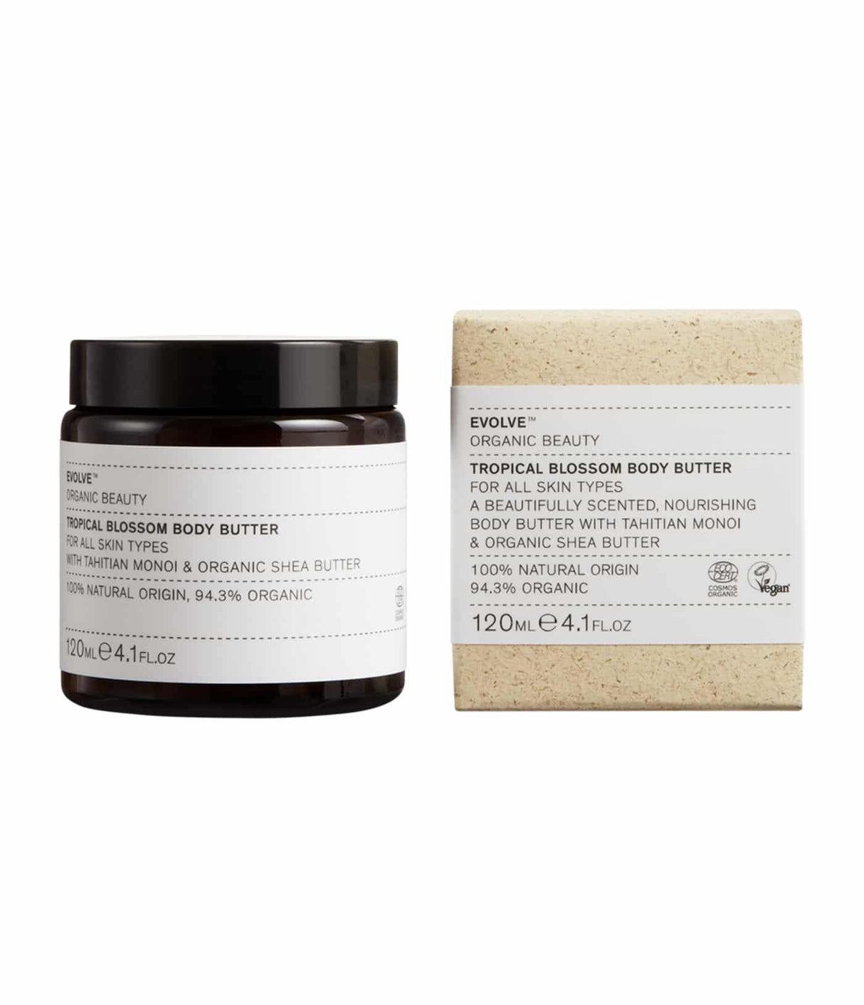 EVOLVE | Tropical Blossom Body Butter - 120ml - InternationalCosmetic