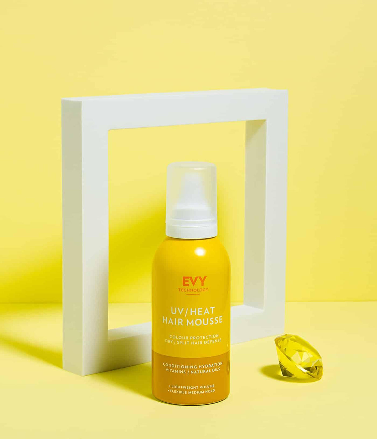 EVY TECHNOLOGY | UV/Heat Hair Mousse - 150ml - InternationalCosmetic