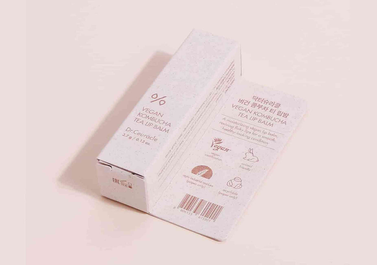 DR. CEURACLE | Vegan Kombucha Tea Lip Balm - 3.7gr - InternationalCosmetic