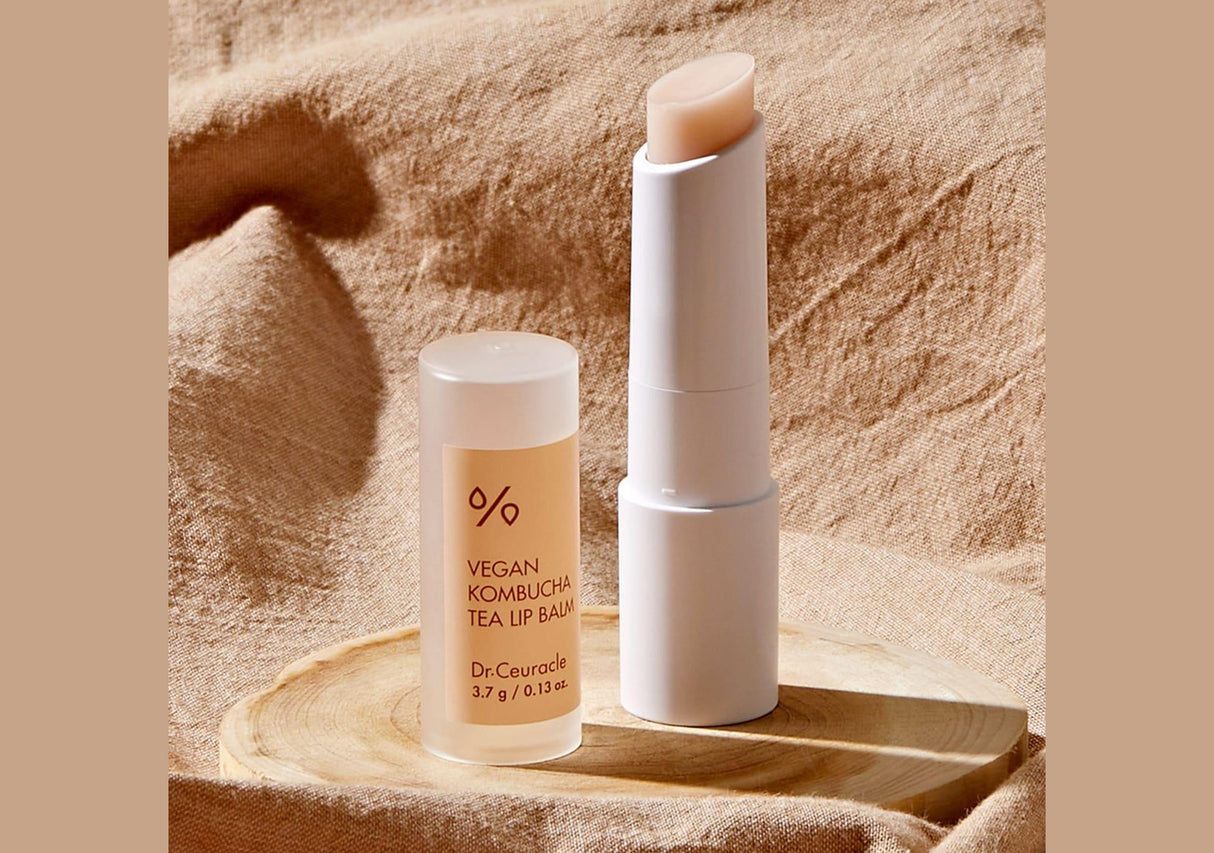 DR. CEURACLE | Vegan Kombucha Tea Lip Balm - 3.7gr - InternationalCosmetic
