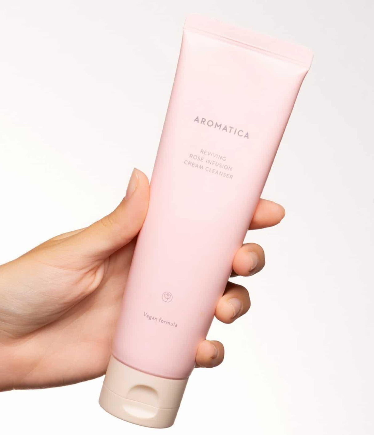 AROMATICA | Reviving Rose Infusion Cream Cleanser - 145ml - InternationalCosmetic