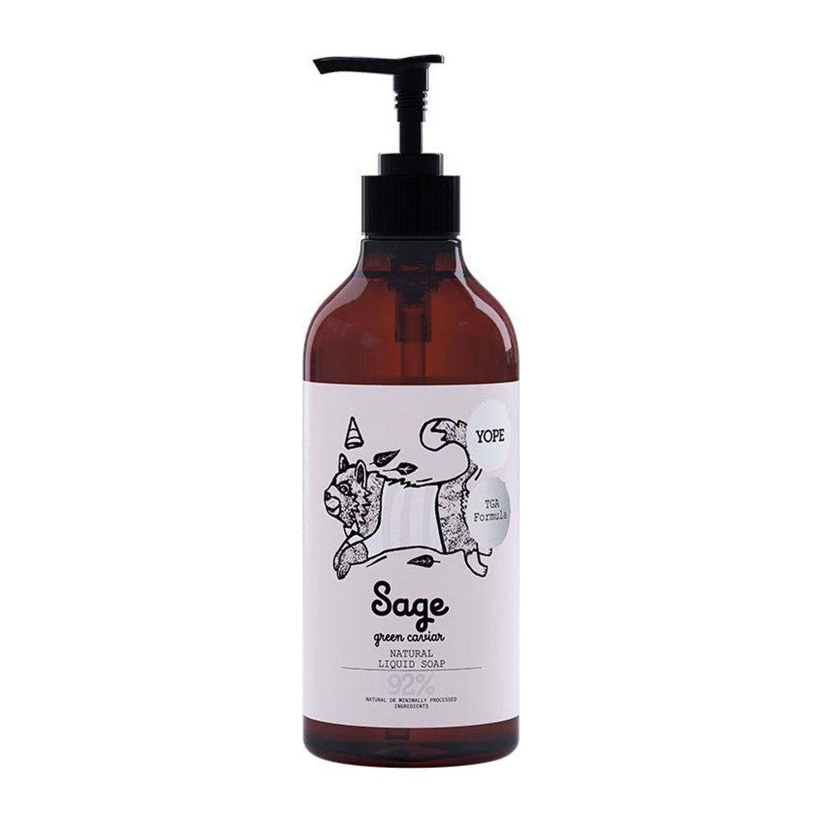 YOPE | Sage & Green Caviar Natural Hand Soap - 500ml