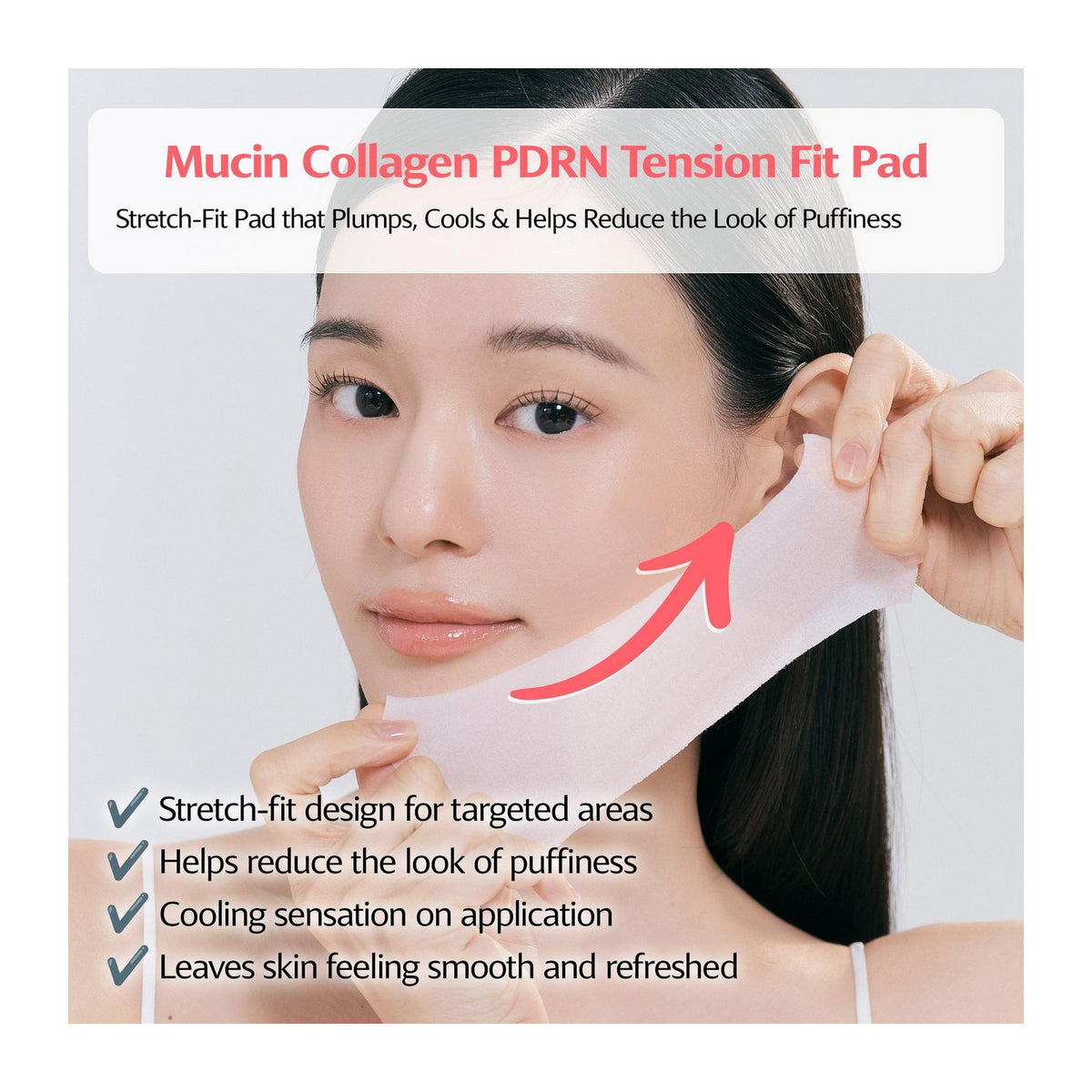 ClearDea | Mucin Collagen PDRN Tension Fit Pad - 80 pads