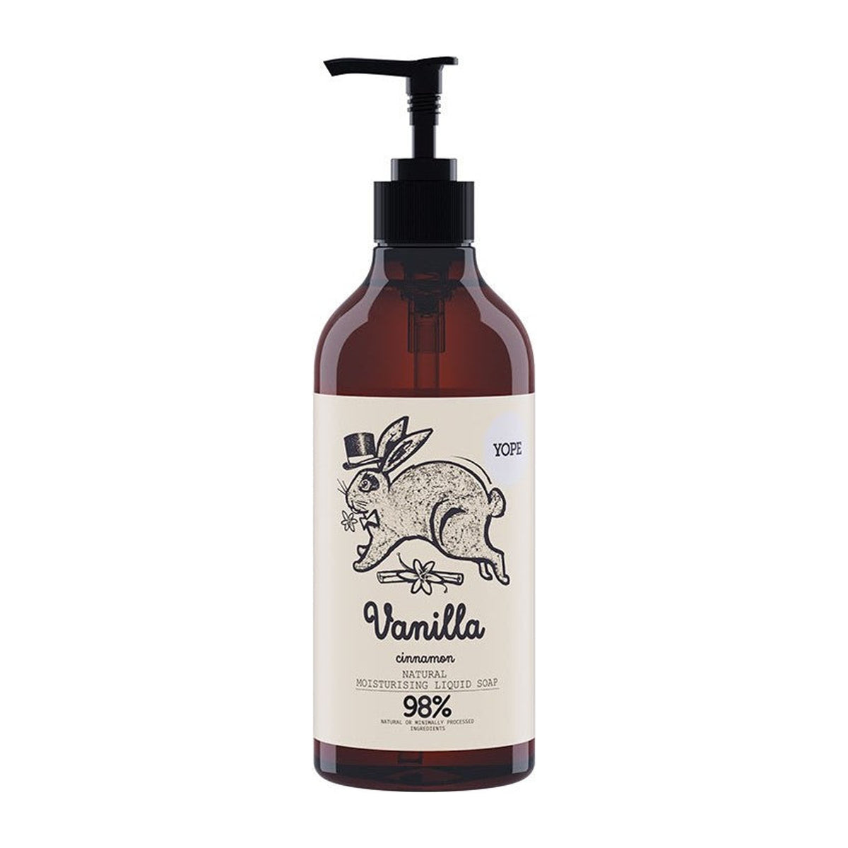 YOPE | Vanilla & Cinnamon Natural Moisturising Hand Soap - 500ml