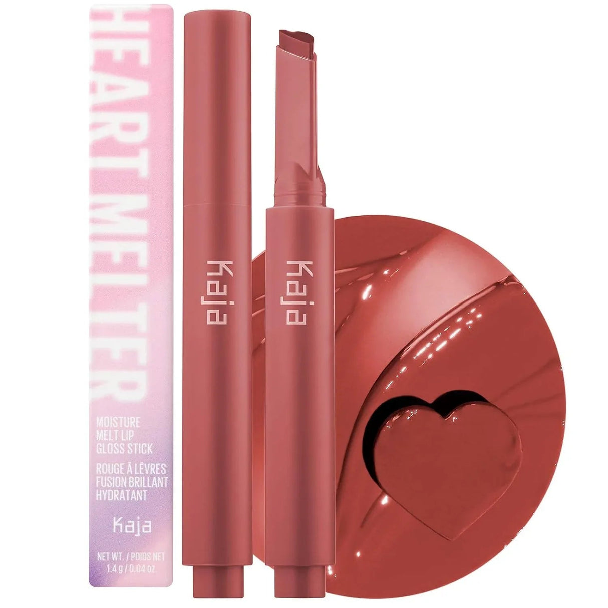 KAJA | Heart Melter Moisture Melt Lip Gloss Stick - InternationalCosmetic