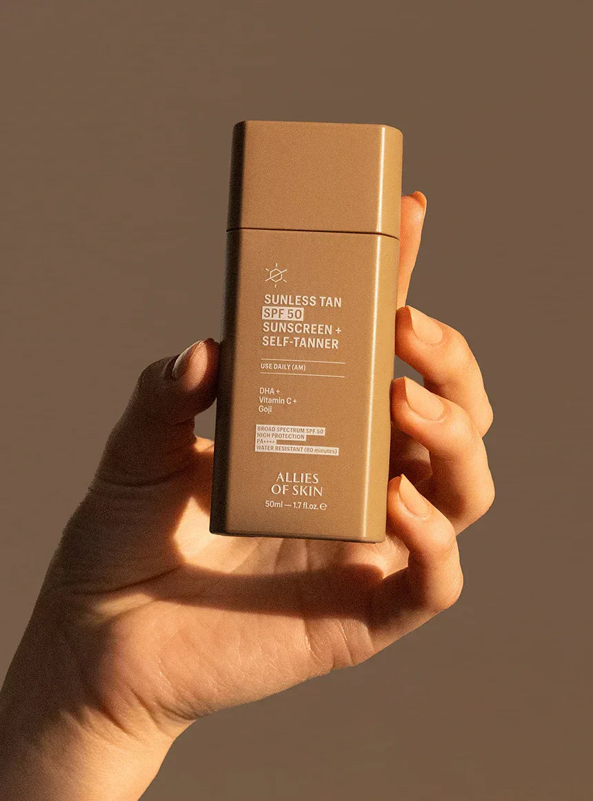 ALLIES OF SKIN | Sunless Tan SPF 50 Daily Self Tanner - 50ml - InternationalCosmetic