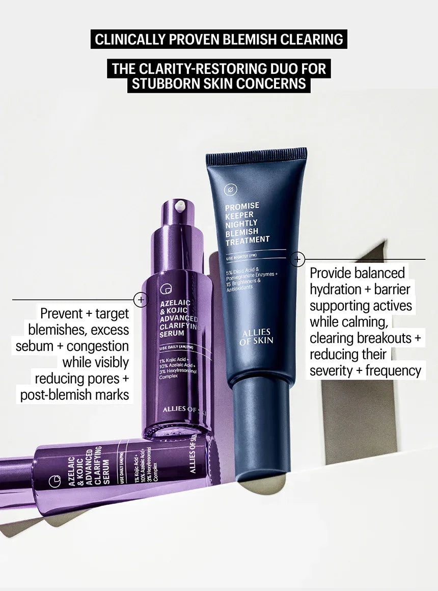 ALLIES OF SKIN | Azelaic & Kojic Advanced Clarifying Serum - 30ml - InternationalCosmetic