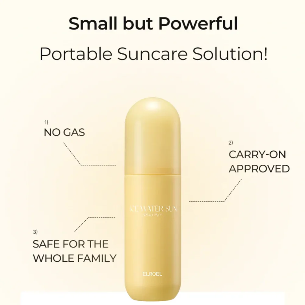 ELROEL | Ice Water Sun SPF40 PA+++ - 100ml