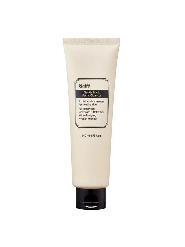 KLAIRS | Gentle Black Facial Cleanser - 140ml - InternationalCosmetic