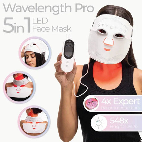 STYLPRO | Wavelength Pro 5-in-1 LED Mask - InternationalCosmetic