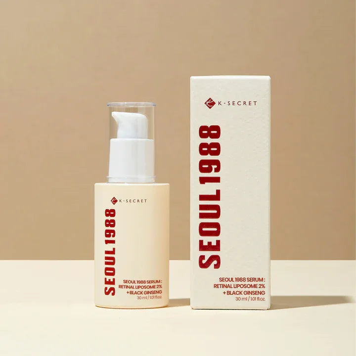 K-SECRET | Seoul 1988 Serum Retinal Liposome 2% + Black Ginseng - 30 ml - InternationalCosmetic