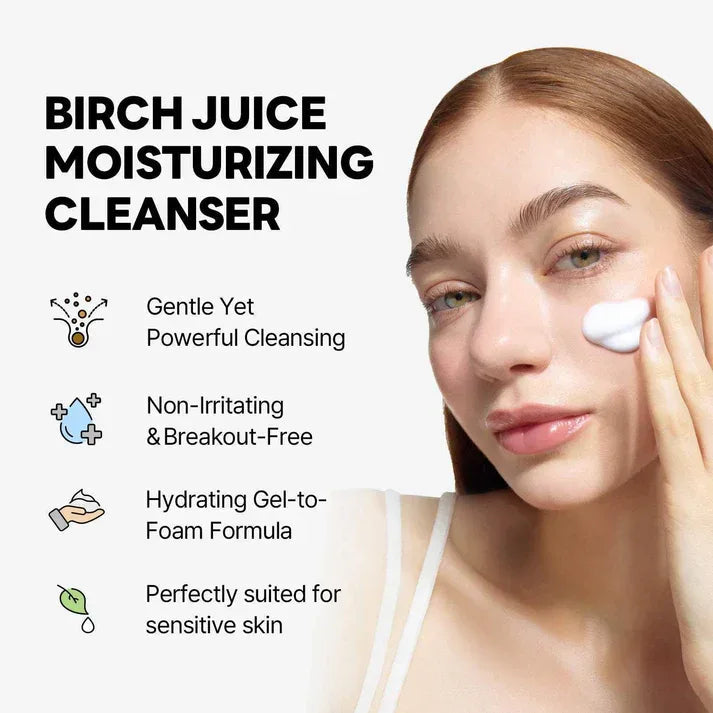 ROUND LAB | Birch Juice Moisturizing Cleanser - 150 ml - InternationalCosmetic