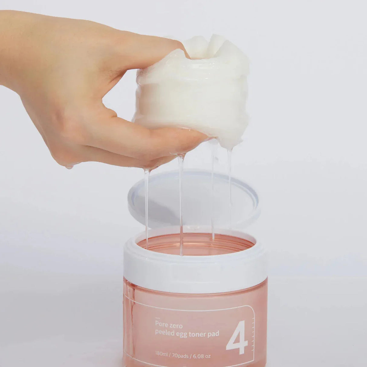 NUMBUZIN | No.4 Pore Zero Peeled Egg Toner Pad - 70ud - InternationalCosmetic