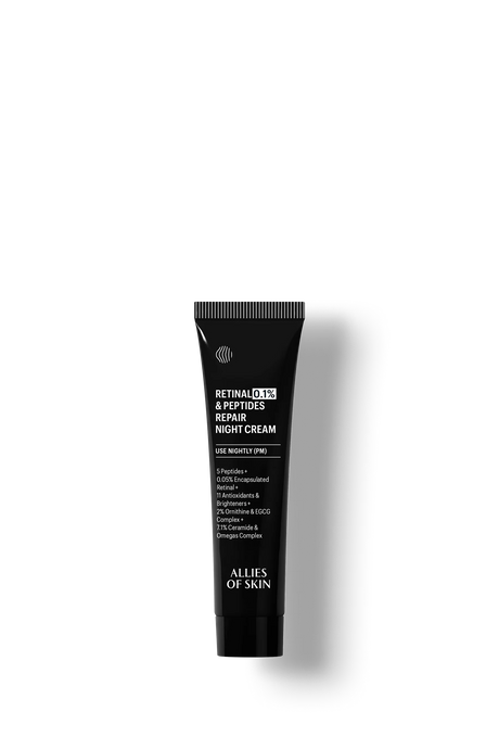 ALLIES OF SKIN | Retinal 0.1% & Peptides Advanced Repair Night Cream