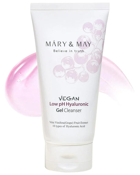 MARY & MAY | Vegan Low pH Hyaluronic Gel Cleanser - 150 ml - InternationalCosmetic