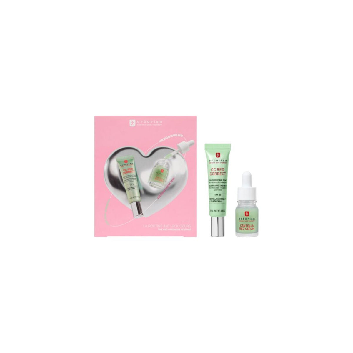 ERBORIAN | Kit Red Serum + CC Red