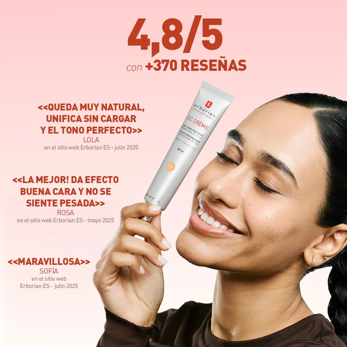 ERBORIAN | CC Cream SPF30 - 40ml - InternationalCosmetic