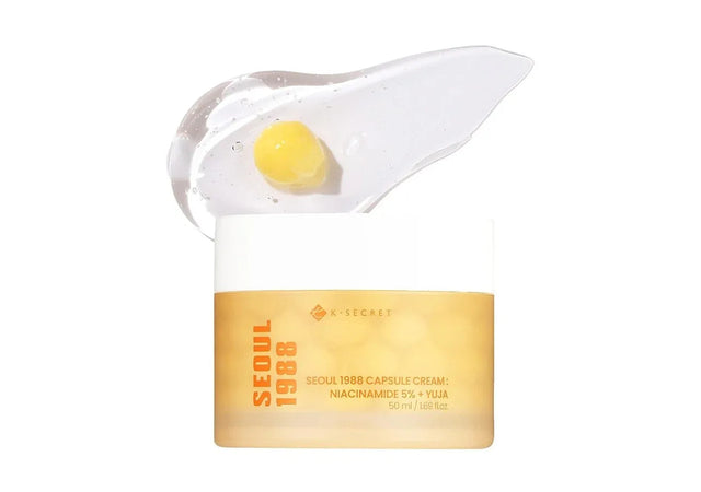 K-SECRET | Seoul 1988 Capsule Cream: Niacinamide 5% + Yuja - 50ml - InternationalCosmetic