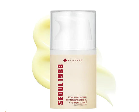 K-SECRET | Seoul 1988 Cream: Retinal Liposome 1% + Fermented Rice - 50ml - InternationalCosmetic