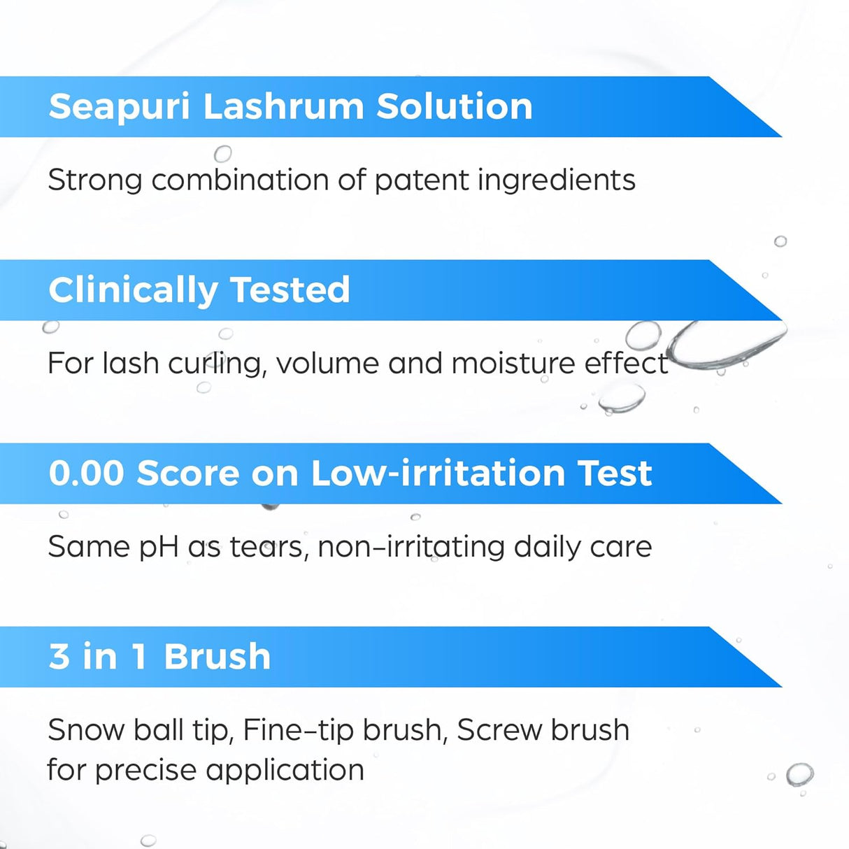 SEAPURI | Lashrum Eyelash Enhancing Serum - 10gr