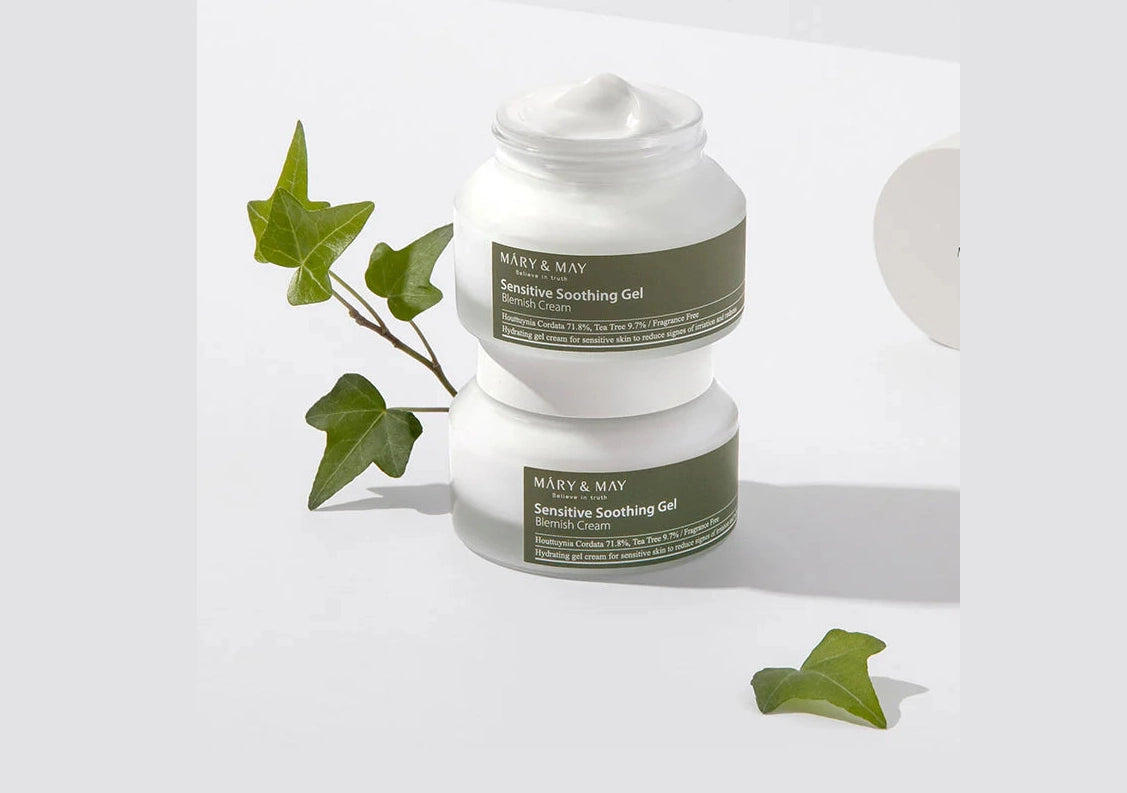 MARY & MAY | Sensitive Soothing Gel Blemish Cream - 70g