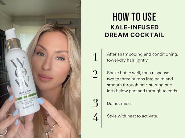 COLOR WOW | Dream Cocktail Kale-infused Leave-in Strengthening Treatment - 200ml - InternationalCosmetic