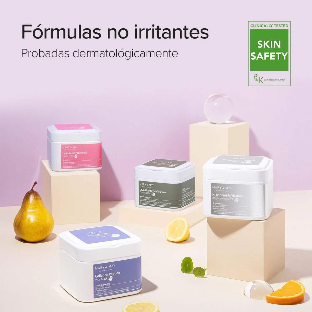 MARY & MAY | Collagen Peptide Vital Mask 30 sheets - 400 ml - InternationalCosmetic