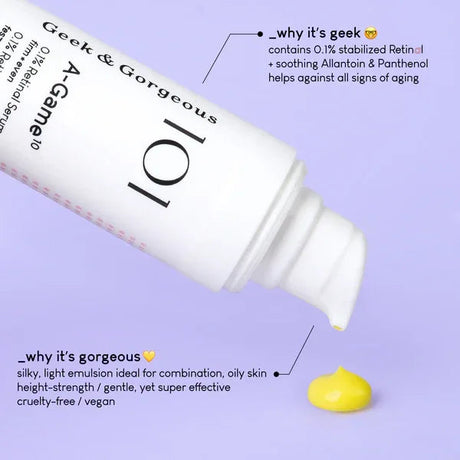 GEEK & GORGEOUS | A-Game 10 - 30ml - InternationalCosmetic