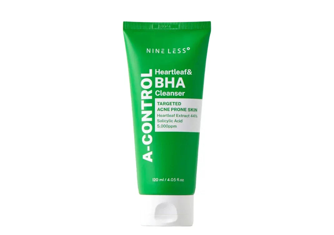 NINE LESS | A-Control Heartleaf & BHA Cleanser - InternationalCosmetic