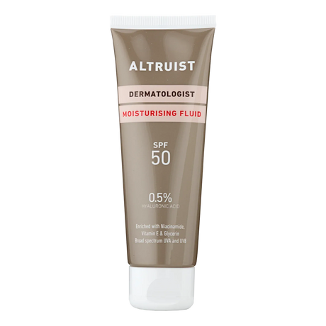ALTRUIST | Dermatologist Moisturising Fluid 0.5% Hyaluronic Acid SPF50 - 50ml - InternationalCosmetic