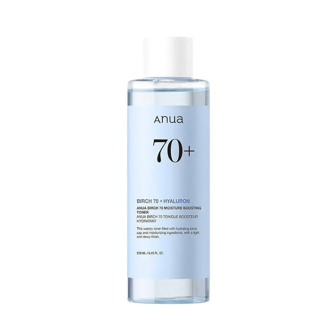 ANUA | Birch 70 + Hyaluron Moisture Boosting Toner - 250ml - InternationalCosmetic