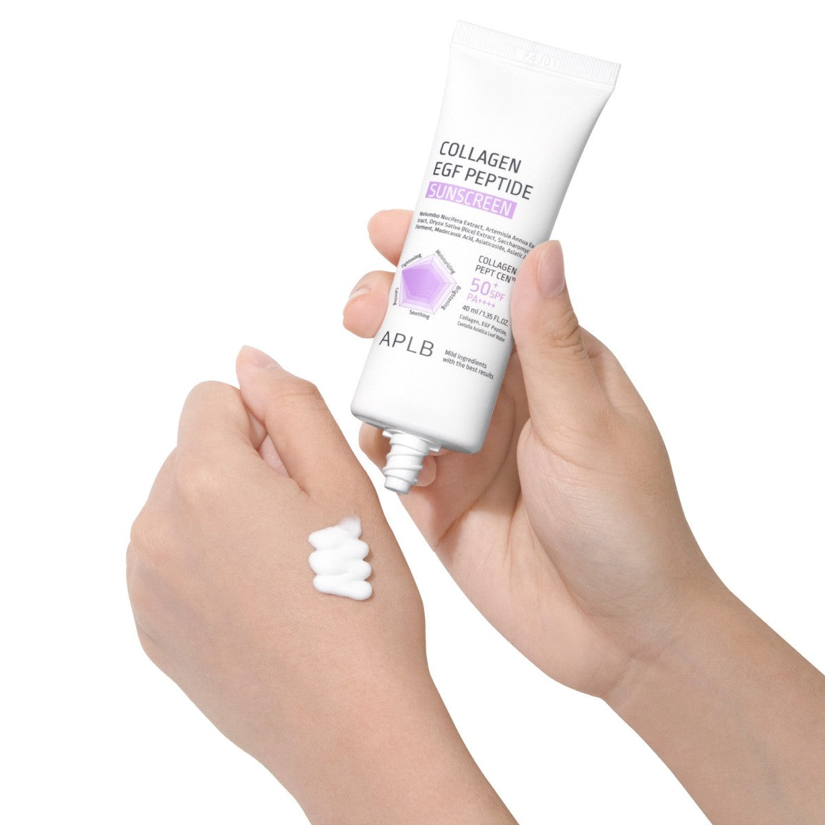APLB | Collagen EGF Peptide Sunscreen SPF50+ - 40ml